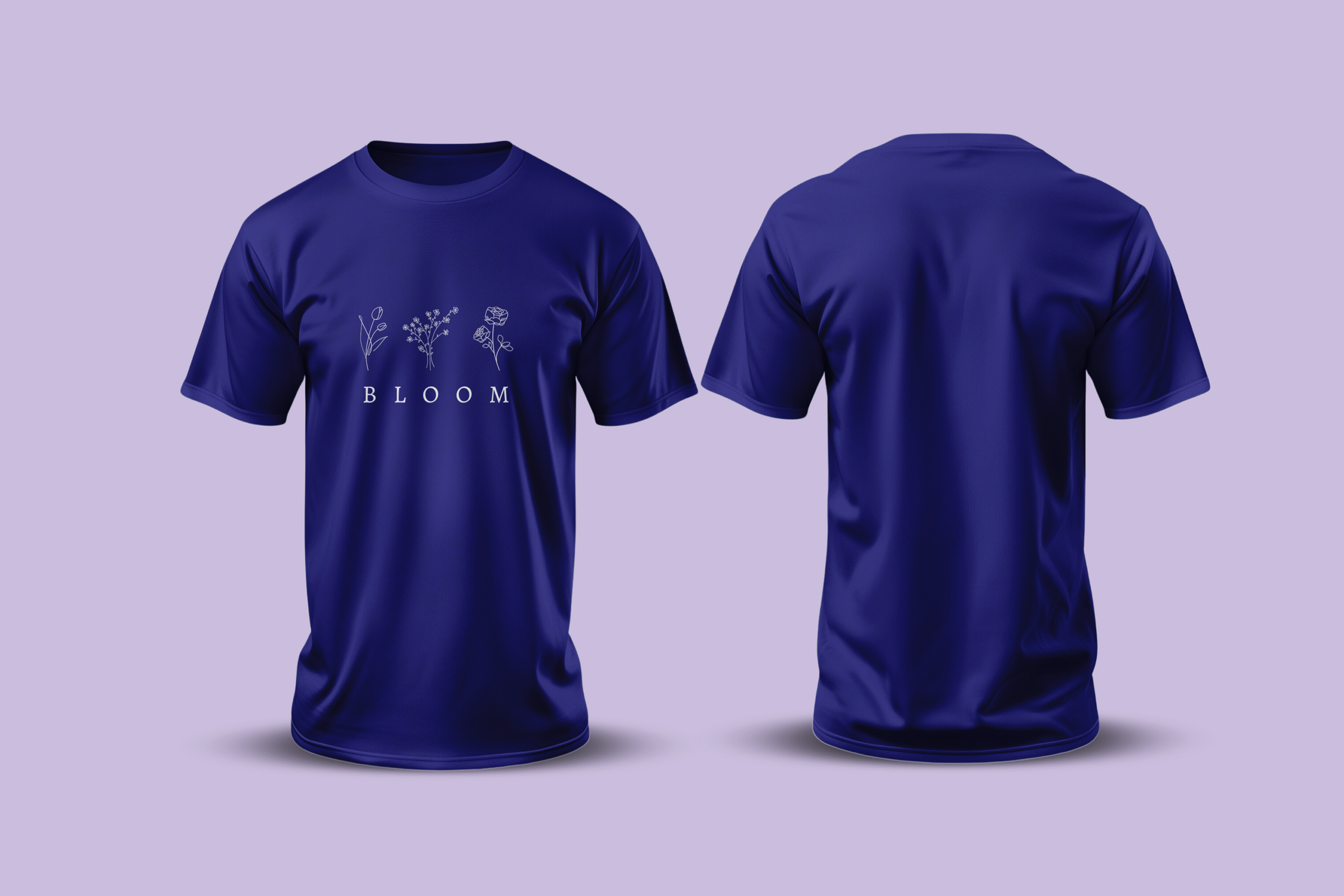 Bloom Minimal Floral T-Shirt