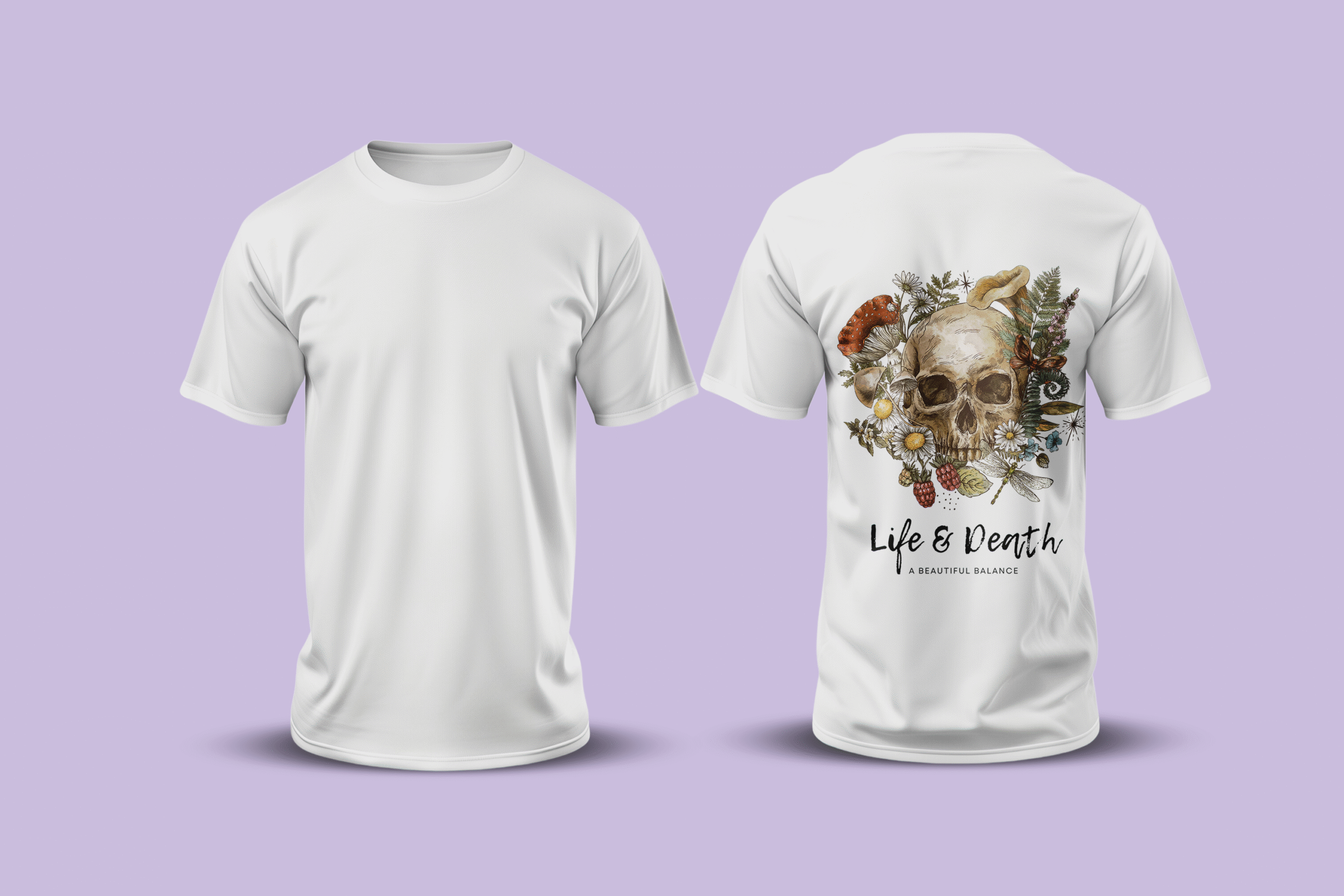 Botanic Skull T-Shirt