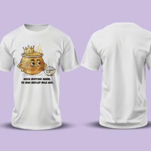 Biryani V/s Boiled Rice T-Shirt