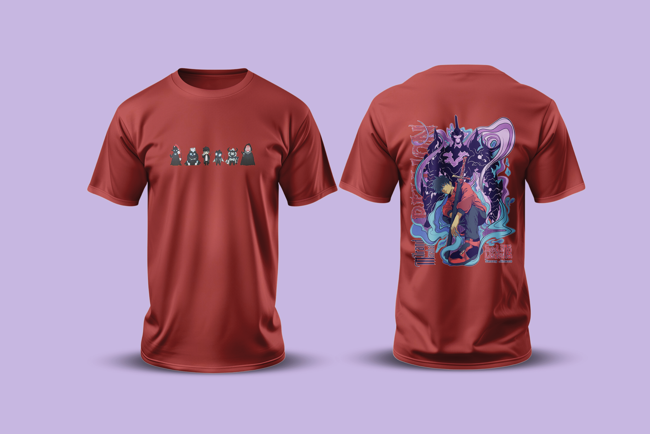 Solo Leveling Shadow Monarch T-Shirt